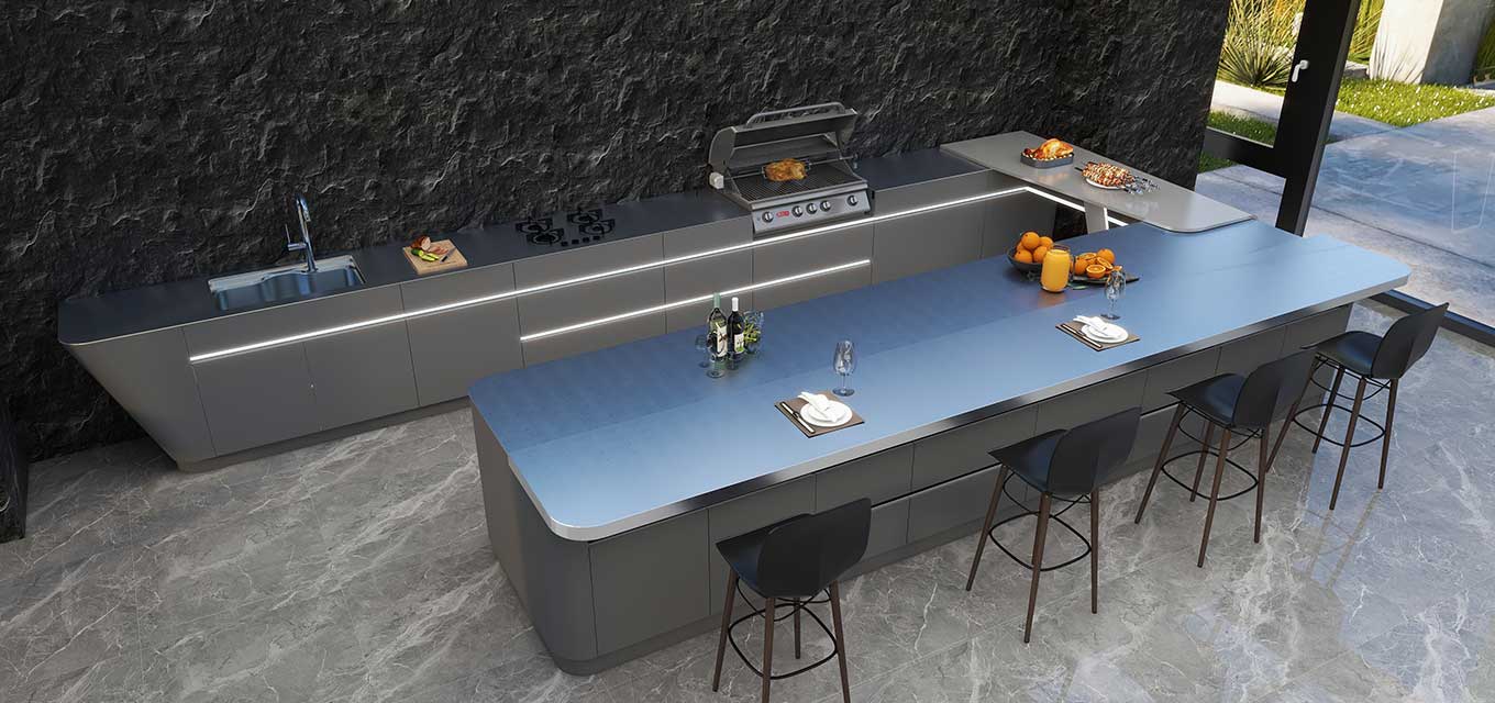Advantages of Stainless Steel Ourdoor Kitchen Cabinets