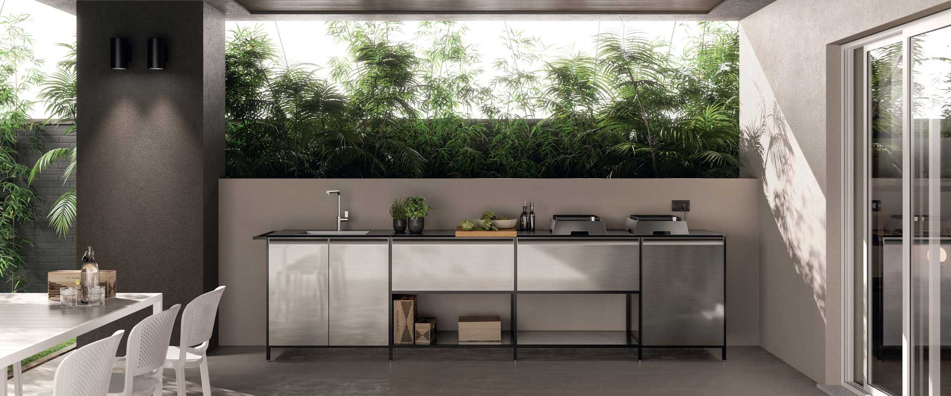 Stainless Steel Outdoor Kitchen Cabinet
