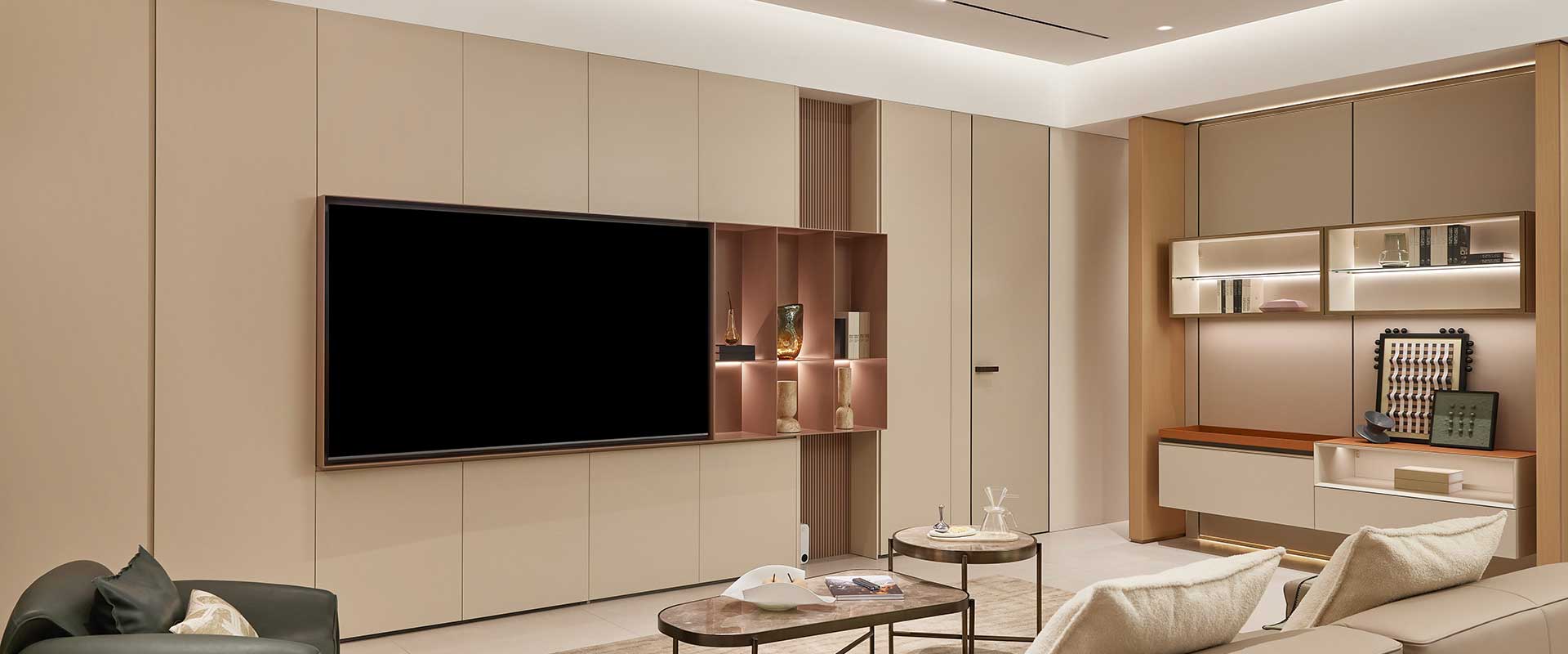 Stainless Steel TV Cabinet