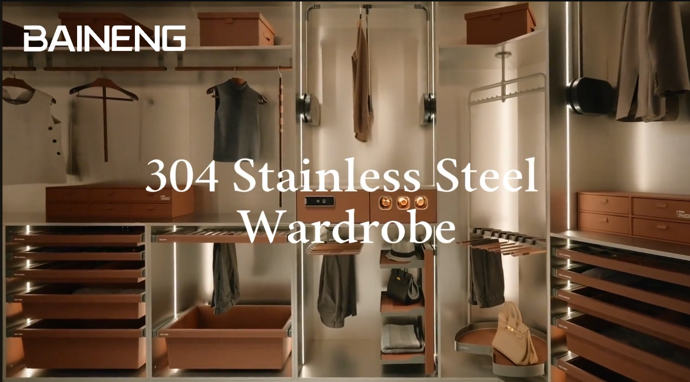 304 Stainless Steel Wardrobe