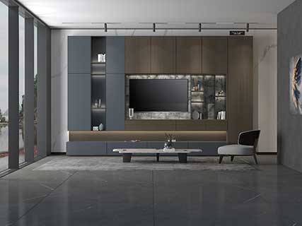Black Traditional TV Units