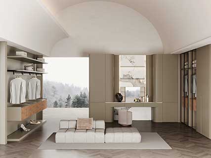 Modern Stainless Steel Wardrobes