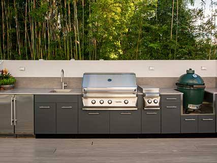 Modular Stainless Steel Outdoor Kitchen Cabinets