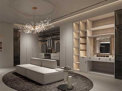 White Shaker Style Wardrobe