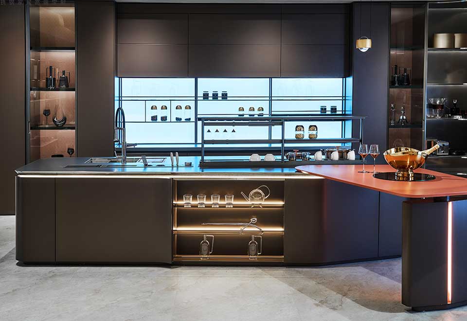 Advanced Modern Stainless Steel Cabinets