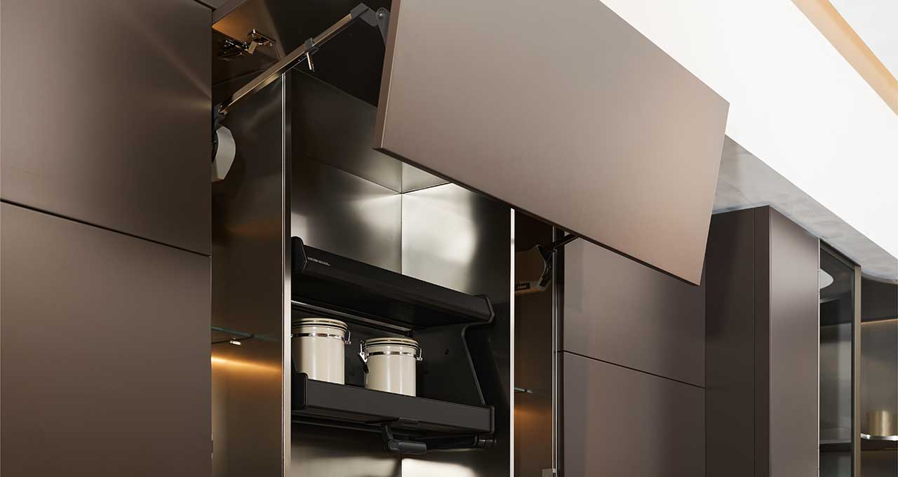Advanced Modern Stainless Steel Cabinets Gallery