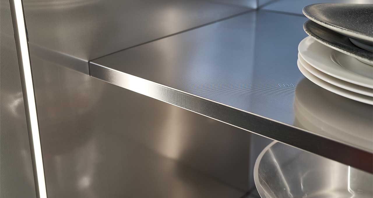 Advanced Modern Stainless Steel Cabinets Gallery