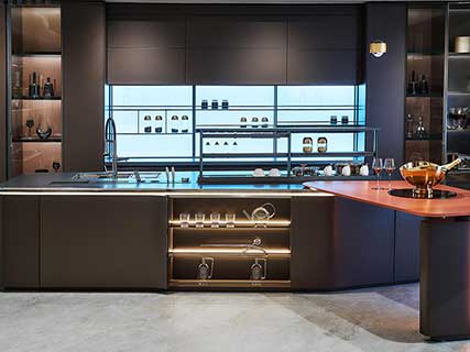 Advanced Modern Stainless Steel Cabinets