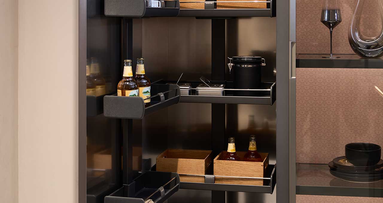 European Style Stainless Steel Kitchen Cabinets Gallery