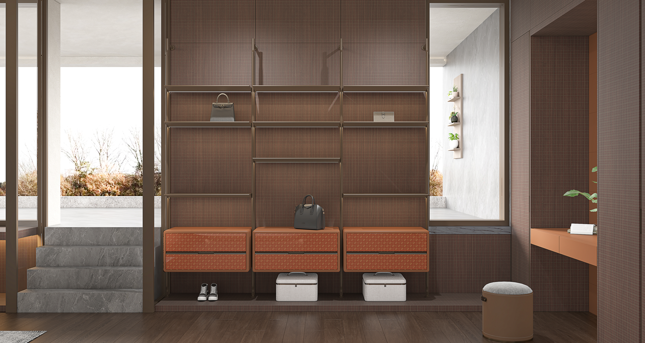 Luxury Built-In Stainless Steel Wardrobes Gallery