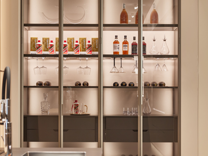 Luxury Bulit-In Wine Cabinets