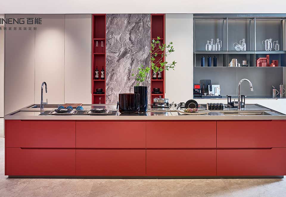 Luxury European Style Stainless Steel Cabinets