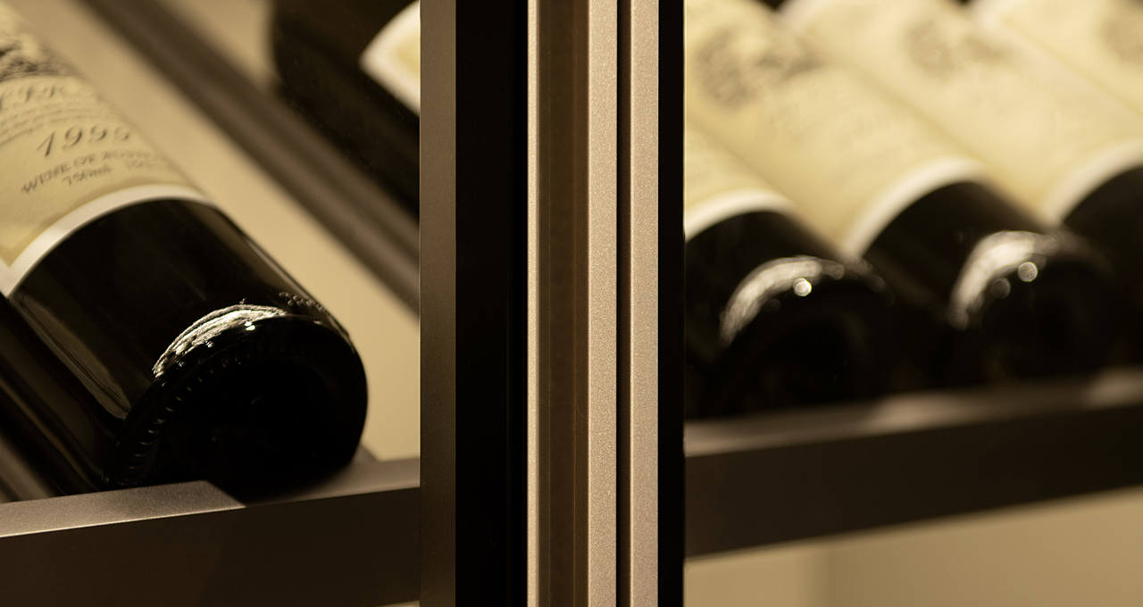 Luxury Modern Stainless Steel Wine Cabinets Gallery