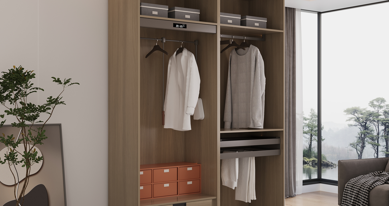 Luxury Modular Stainless Steel Wardrobes Gallery
