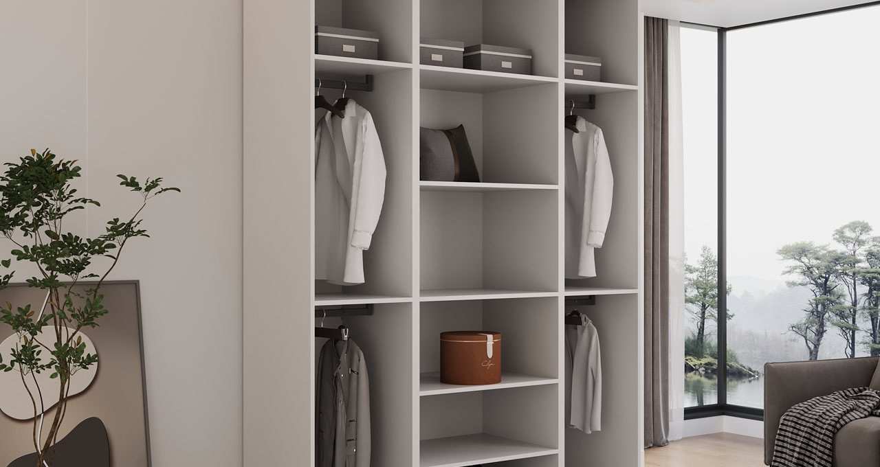 Luxury Modular Stainless Steel Wardrobes Gallery