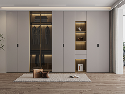 Luxury Modular Stainless Steel Wardrobes