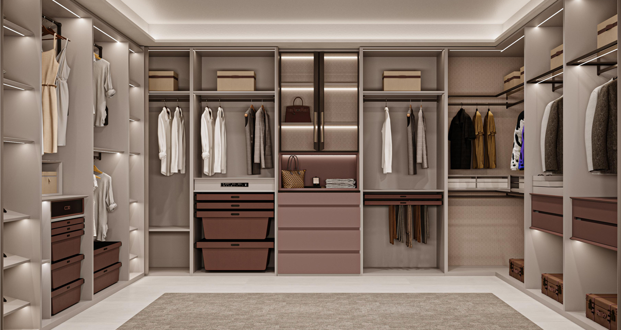 Luxury Stainless Steel Shaker Style Stainless Steel Wardrobes Gallery