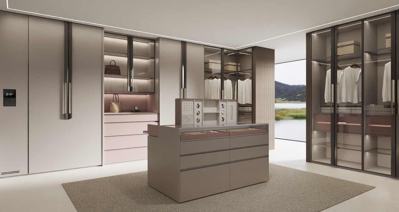 Luxury Stainless Steel Shaker Style Stainless Steel Wardrobes Gallery