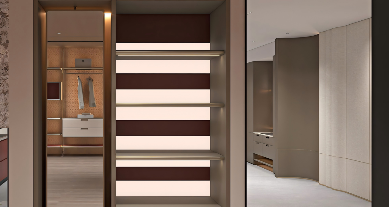 Modern Built-In Stainless Steel Wardrobes Gallery