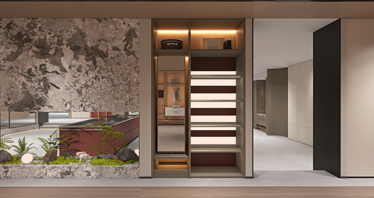 Modern Built-In Stainless Steel Wardrobes Gallery