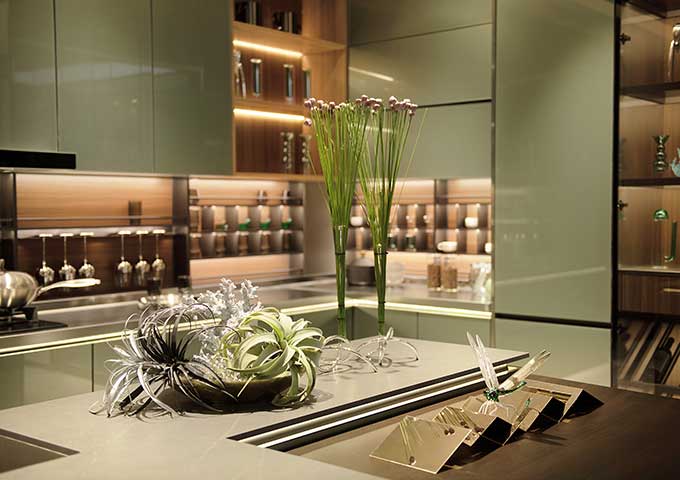 Modern High Gloss Kitchen Cabinets