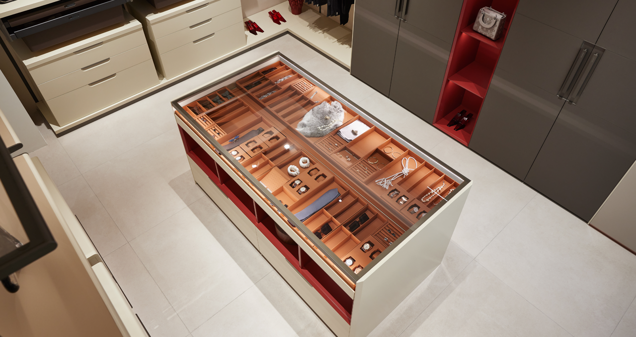 Modern Island Stainless Steel Wardrobes Gallery