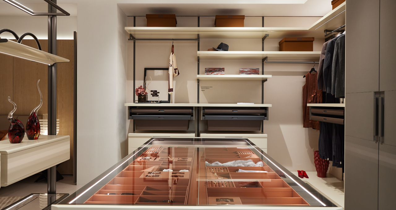 Modern Island Stainless Steel Wardrobes Gallery