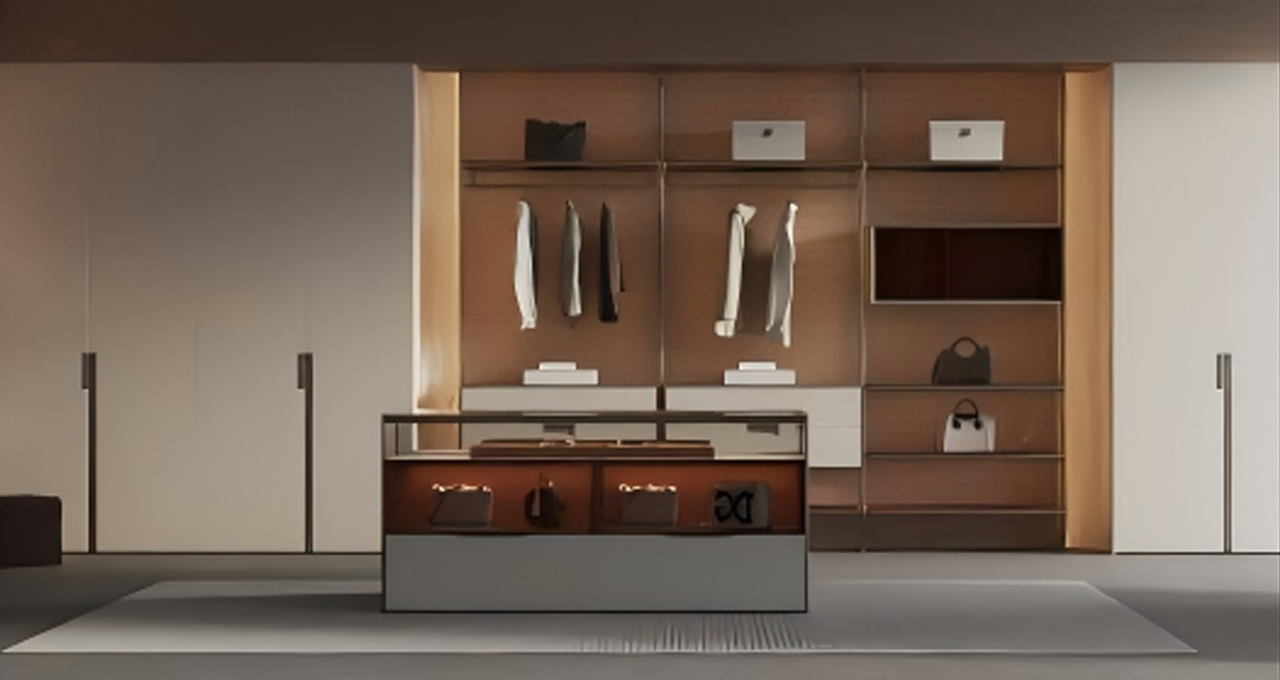 Modern L-Shaped Stainless Steel Wardrobes Gallery