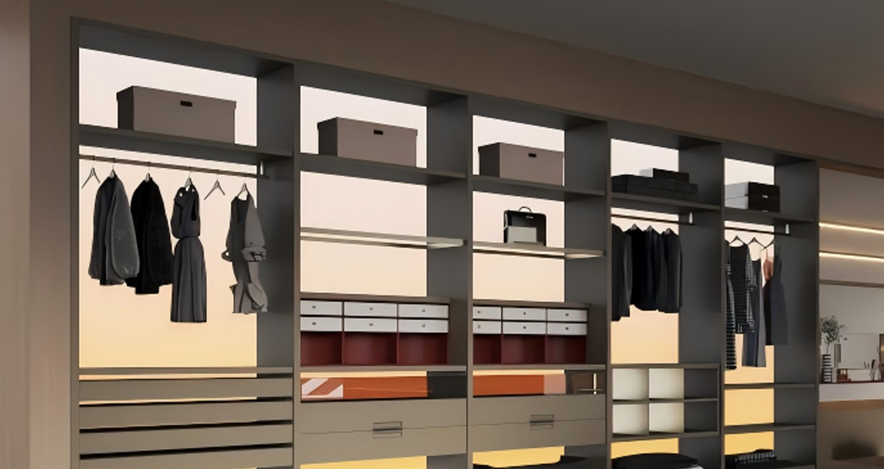 Modern L-Shaped Stainless Steel Wardrobes Gallery
