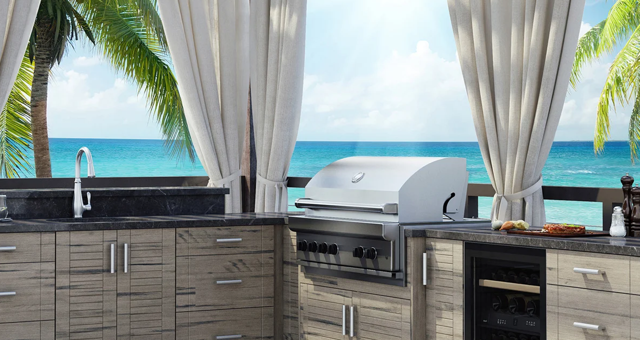 Modern Outdoor Kitchen Cabinets Gallery