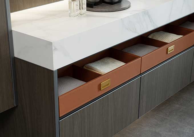 Modern Stainless Steel Bathroom Cabinets