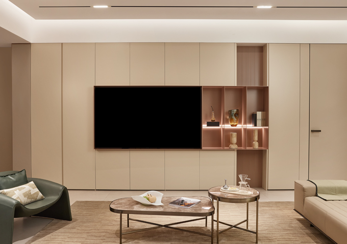 Modern Stainless Steel TV Cabinets