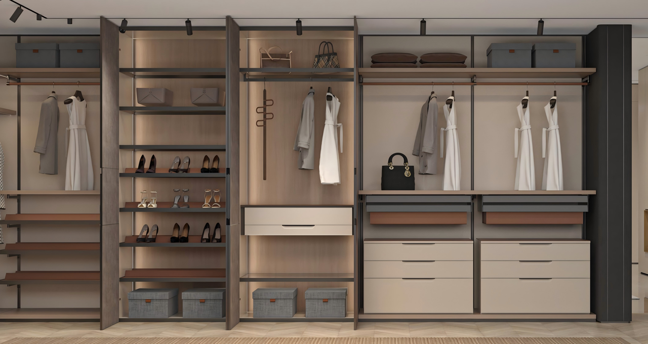 Open-Ended Waik-In Wardrobes Gallery