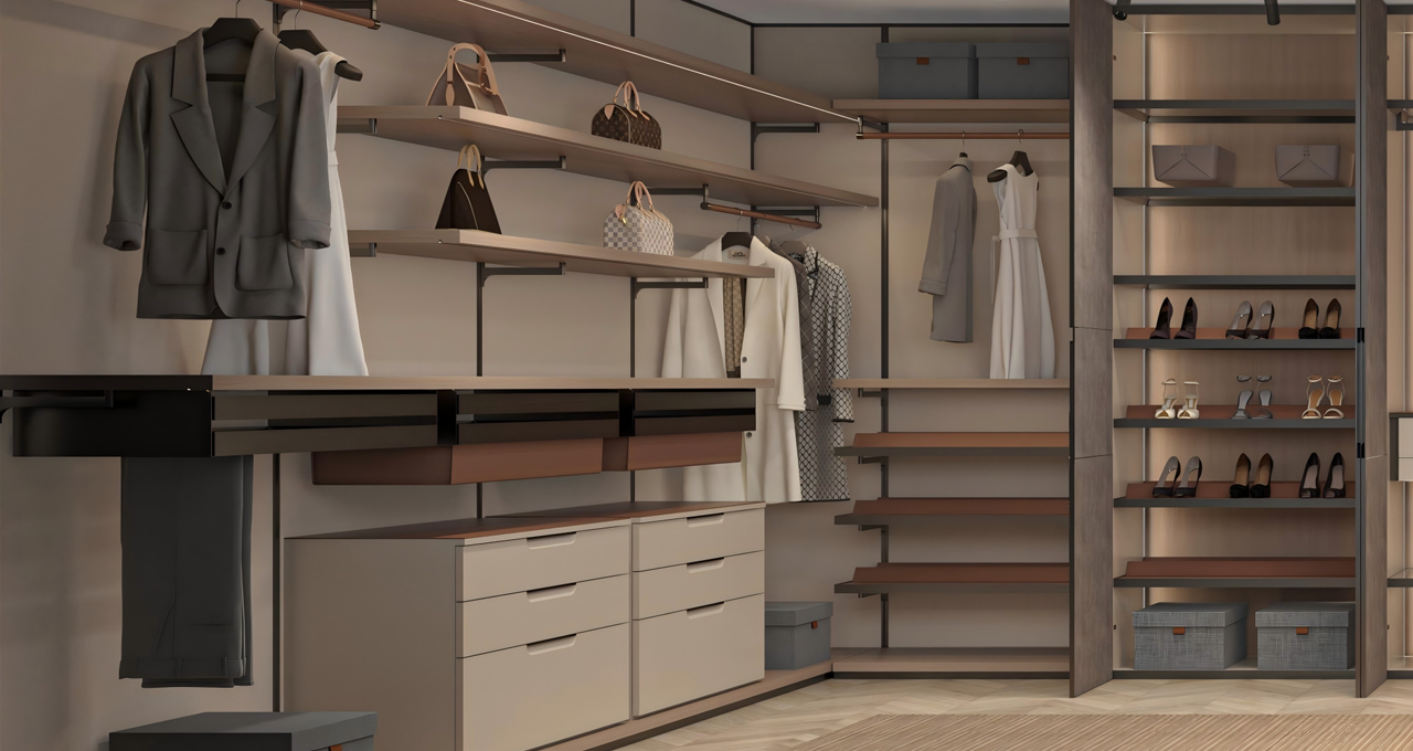 Open-Ended Waik-In Wardrobes Gallery