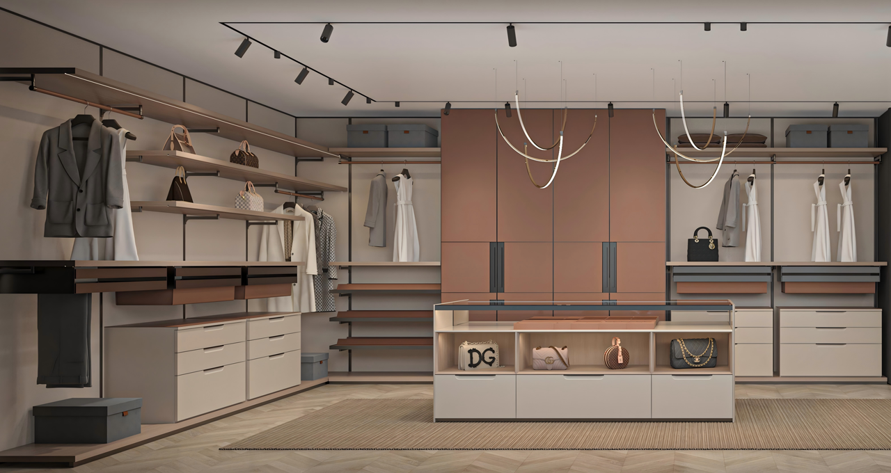 Open-Ended Waik-In Wardrobes Gallery