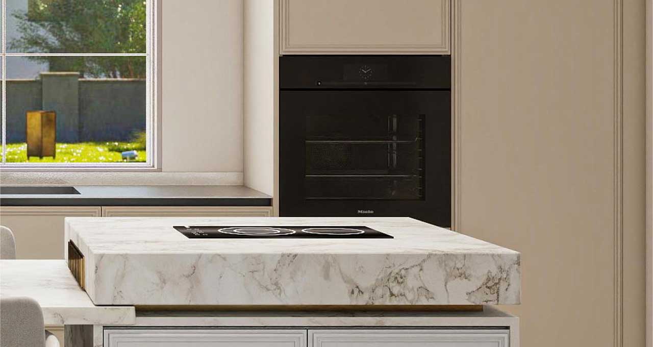 Shaker Style Island Stainless Steel Kitchen Cabinets Gallery