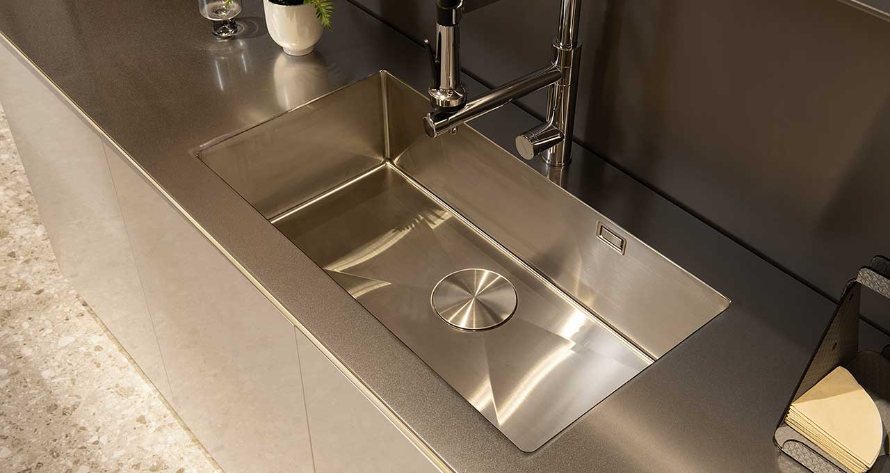 Shaker Style White Stainless Steel Cabinets Gallery
