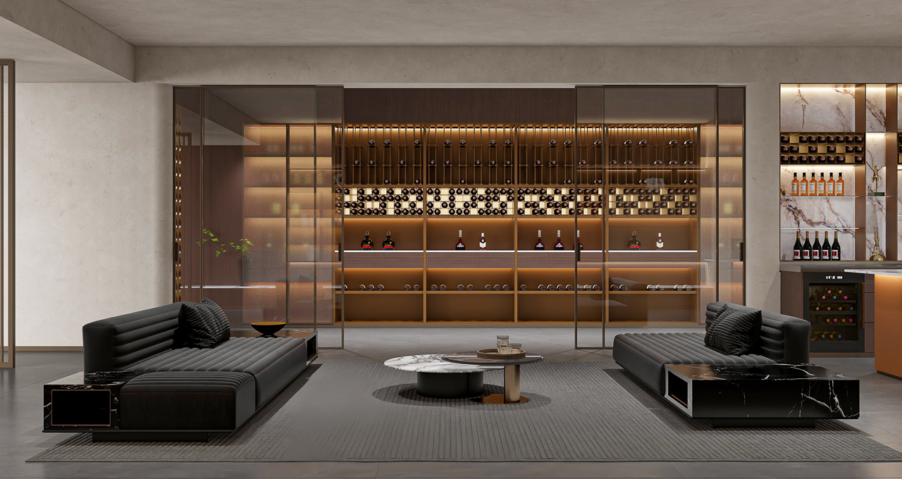 Stainless Steel Modern TV Cabinets Gallery
