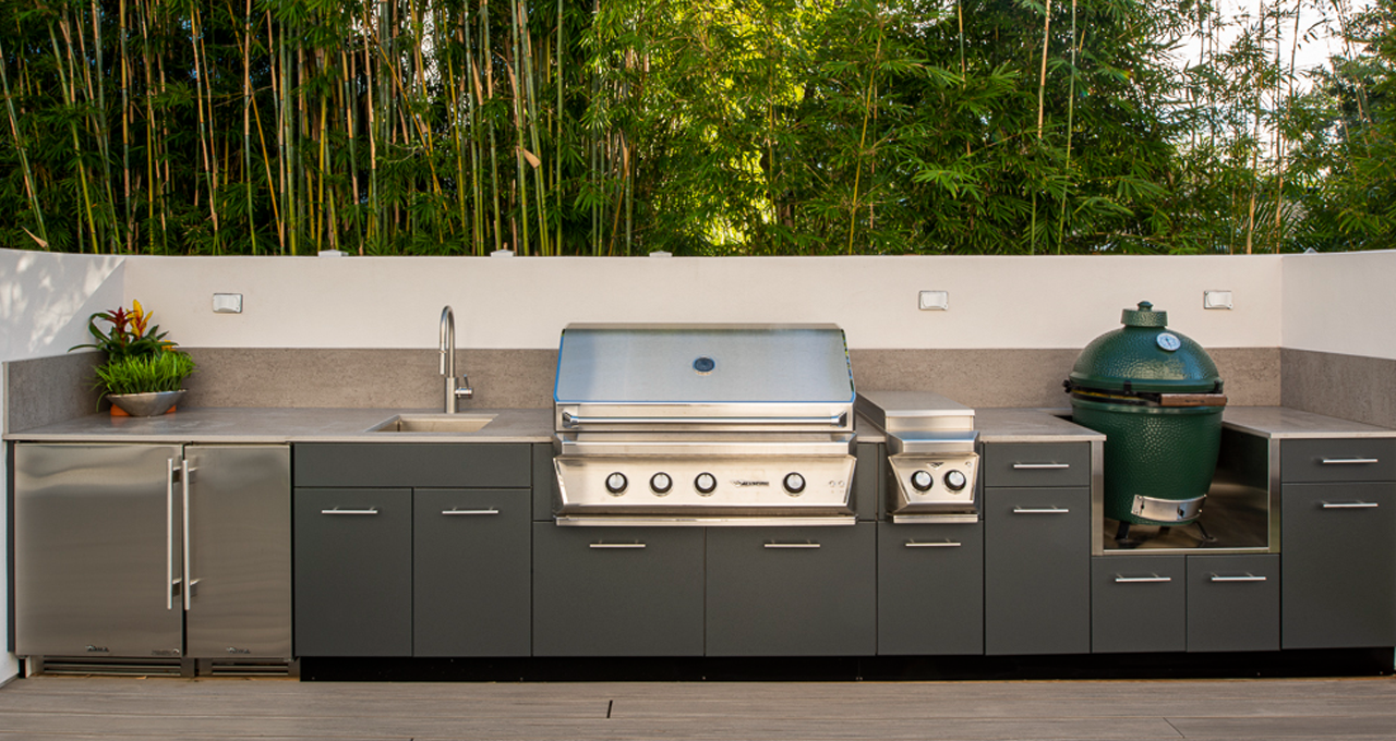 Stainless Steel Outdoor Grill Cabinets Gallery