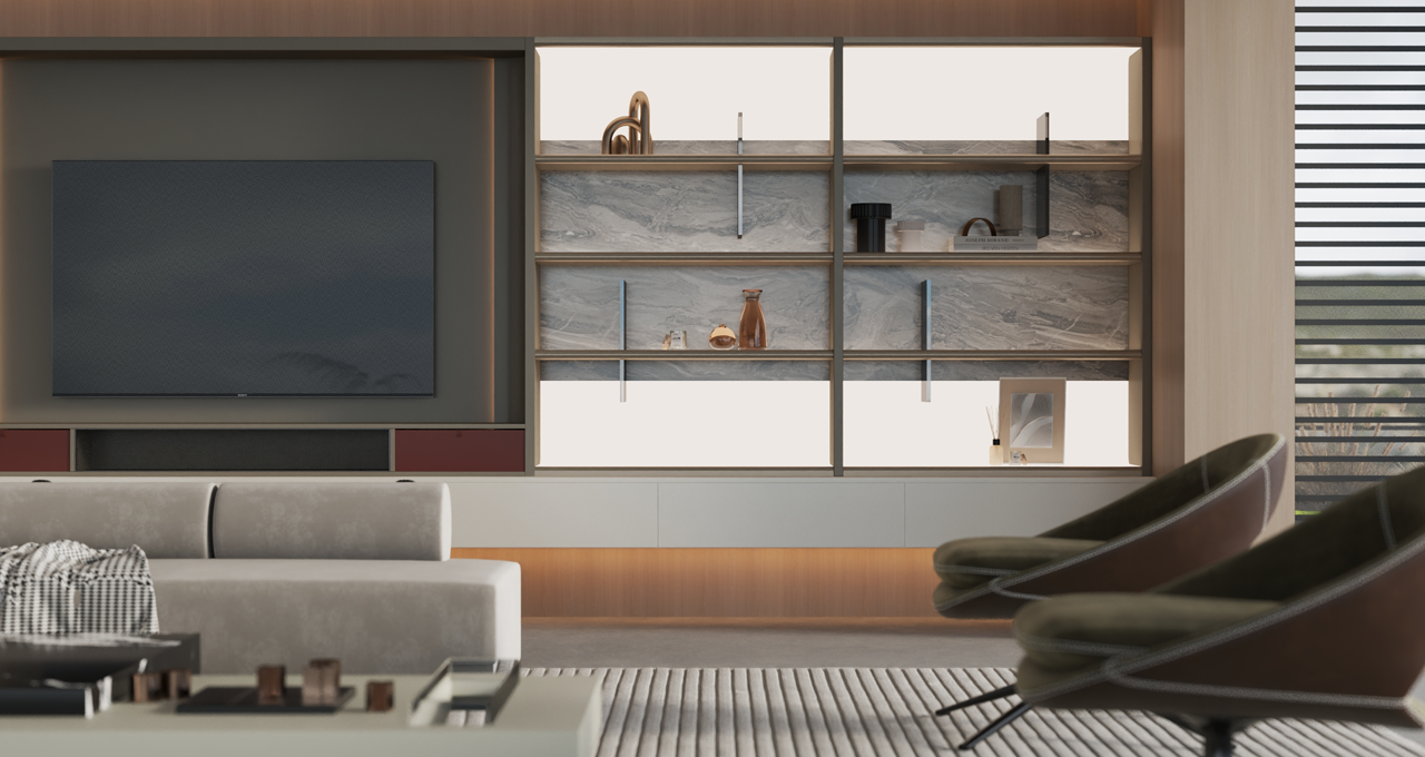 Stainless Steel TV Cabinets Gallery