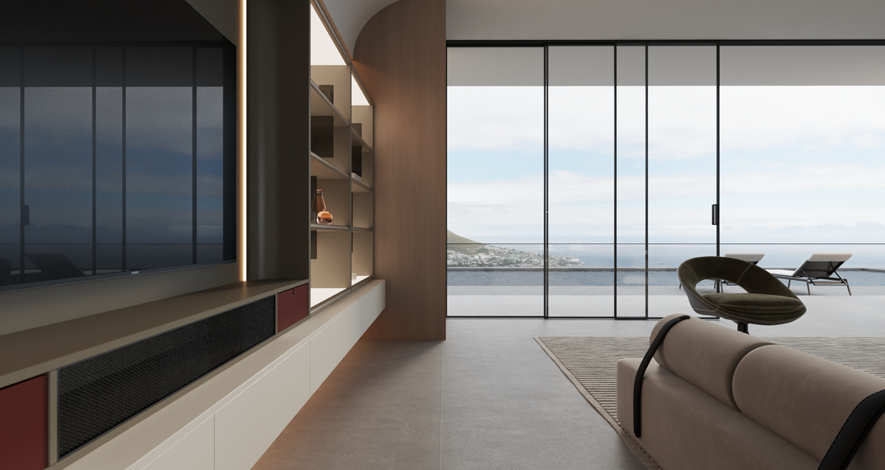 Stainless Steel TV Cabinets Gallery