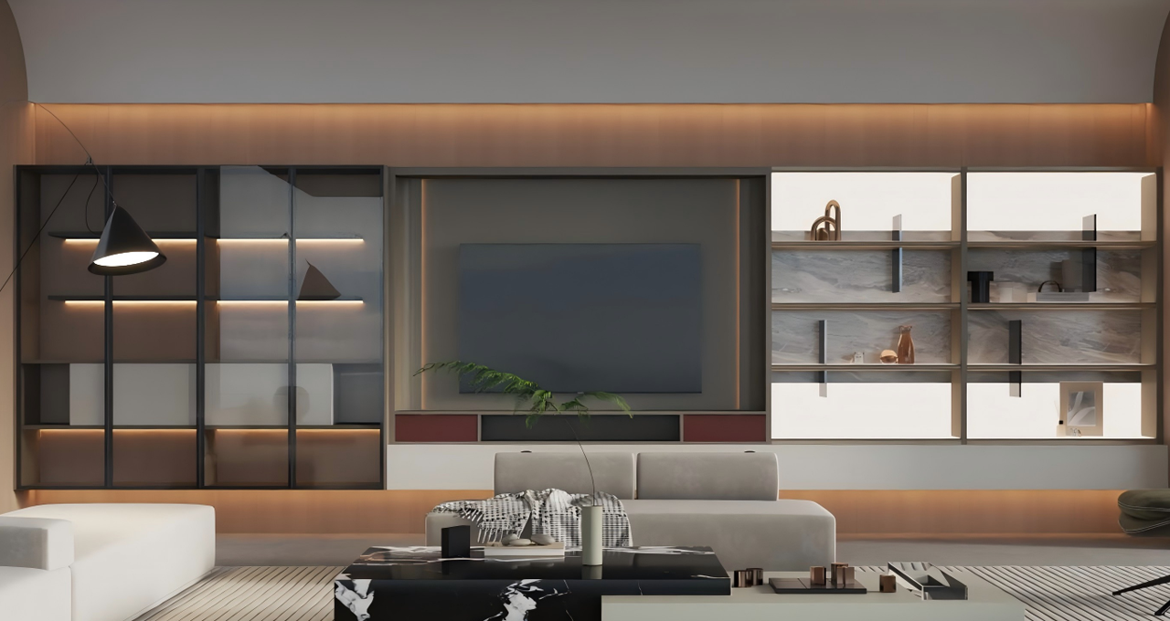 Stainless Steel TV Cabinets Gallery
