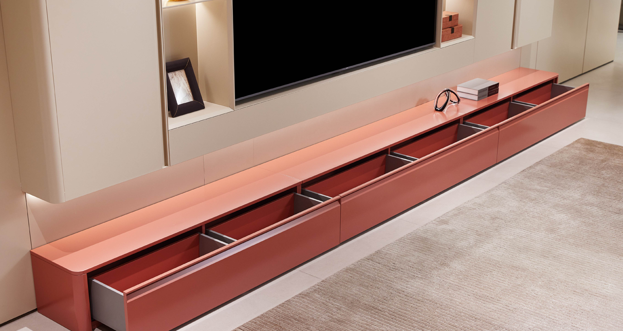 Stainless Steel Wall Mounted TV Cabinets Gallery