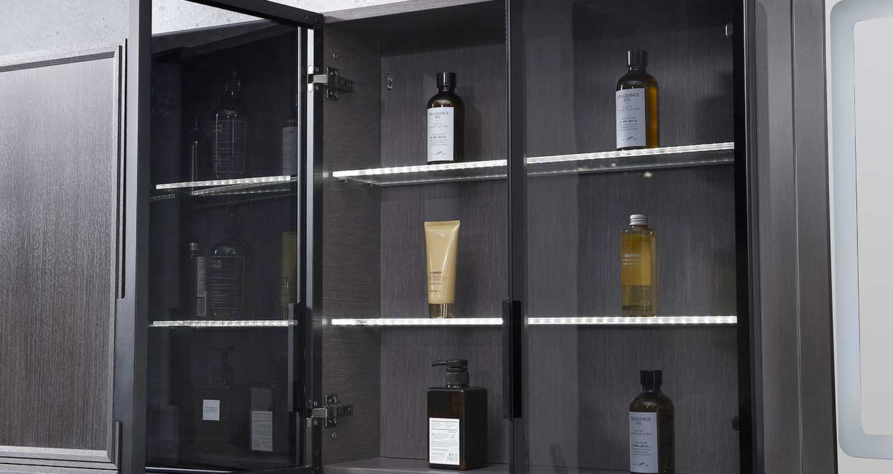 Traditional Stainless Steel Bathroom Vanity Gallery