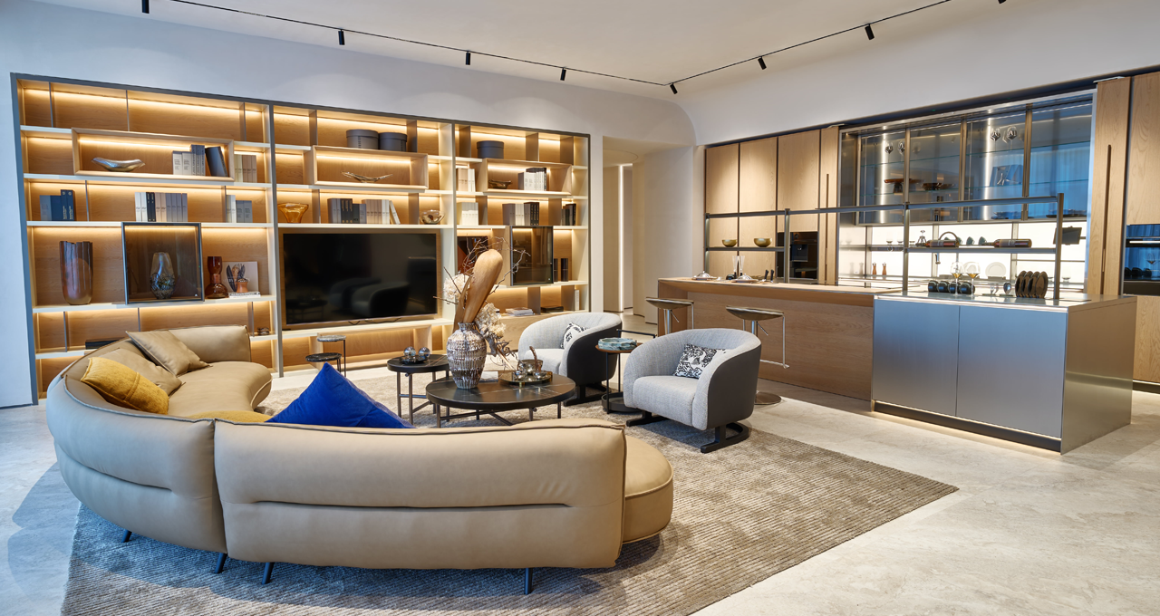 Traditional Stainless Steel TV Units Gallery