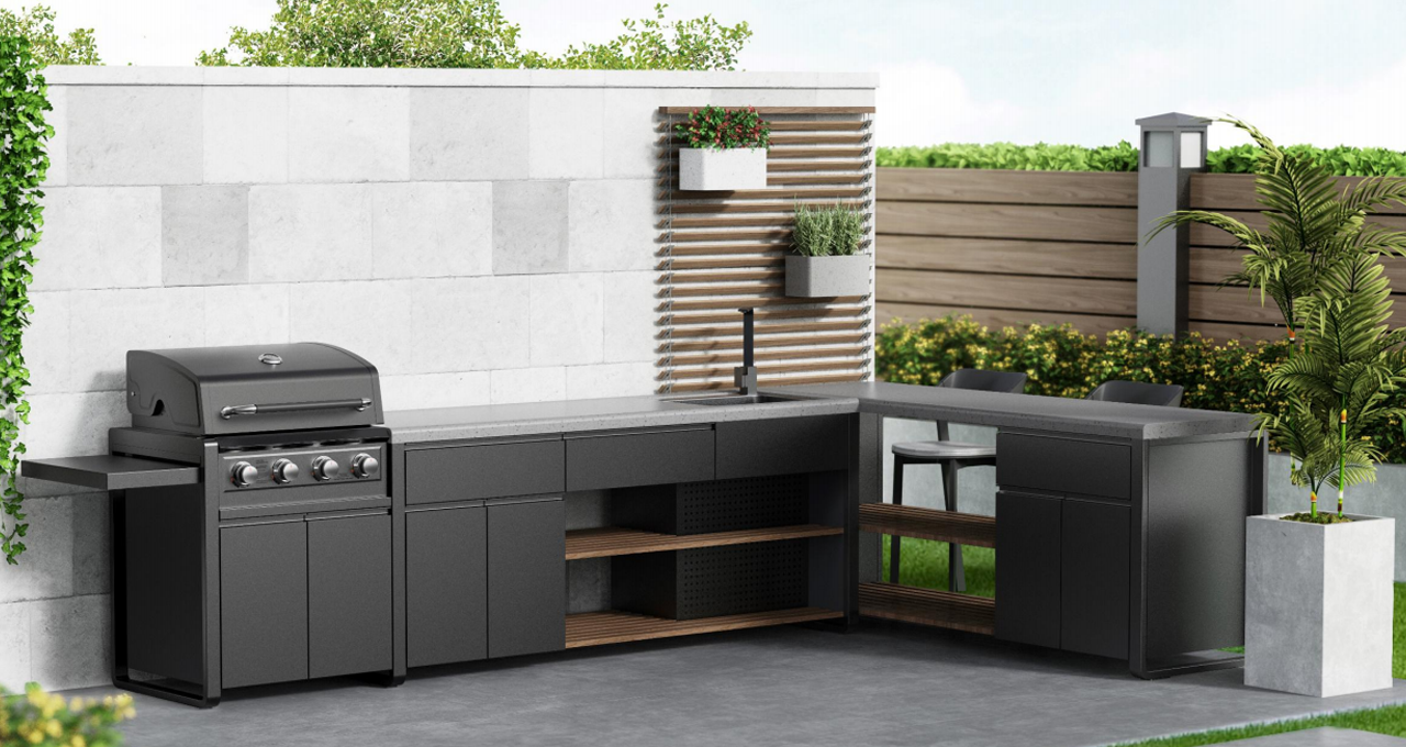 Waterproof Outdoor Kitchen Cabinets