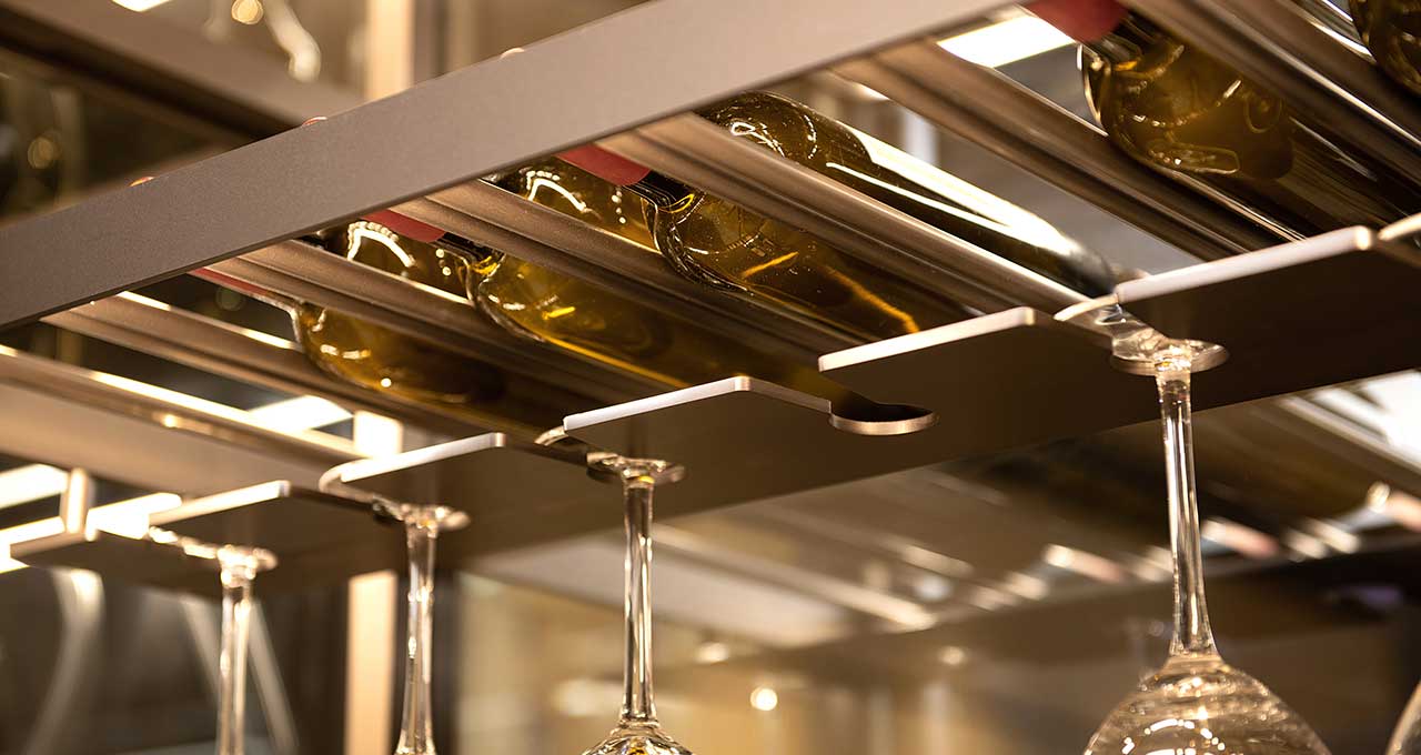 Glass door luxury wine cabinets Gallery