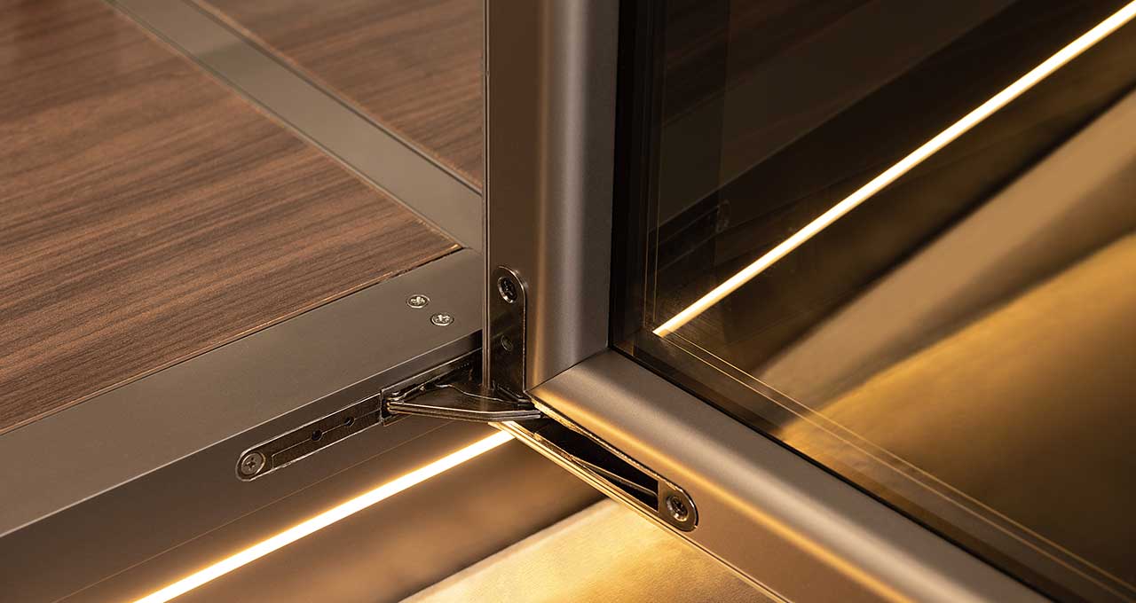 Glass door luxury wine cabinets Gallery