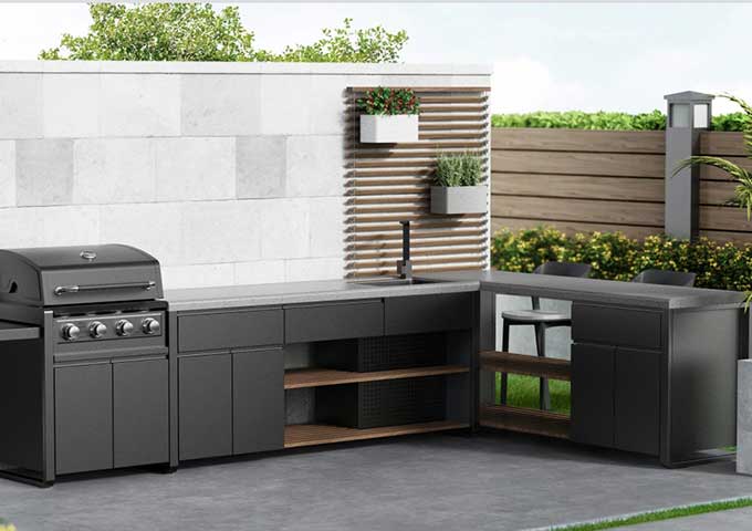 Waterproof Outdoor Kitchen Cabinets